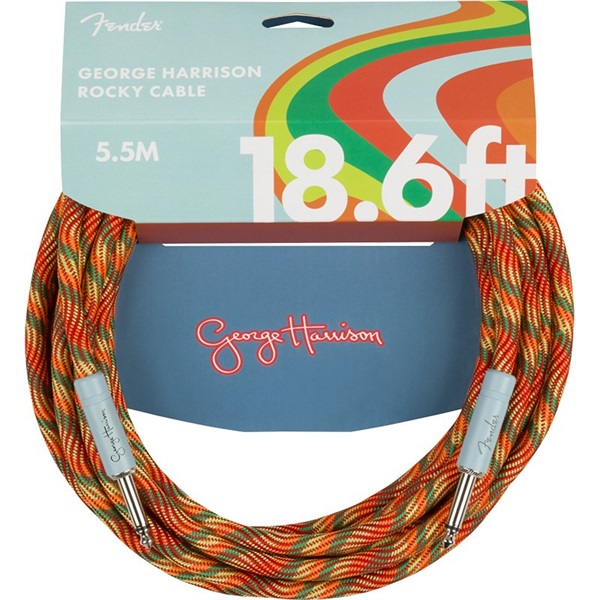 Fender USA George Harrison Rocky Instrument Cable (18.6ft/5.6m) [#0990818211]