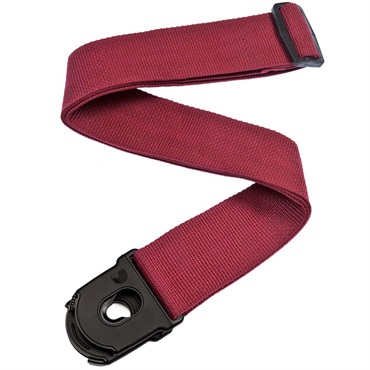 PLANET WAVES PWSPL201 Polypropylene Guitar Strap PLANET LOCK (Red)