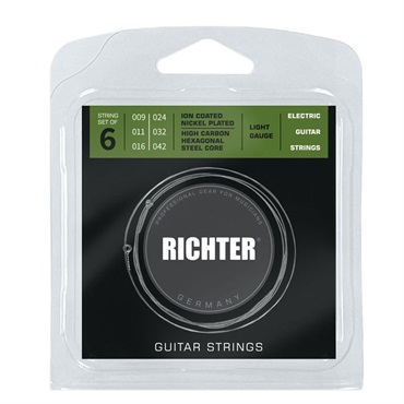 Richter Straps 【先取り大特価SALE】 ＃1804 Electric Guitar String set [9-42/Light Gauge]