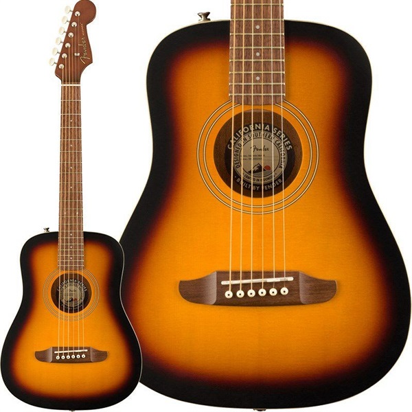 Fender Acoustics Redondo Mini (Sunburst) 【数量限定チョイ傷超特価