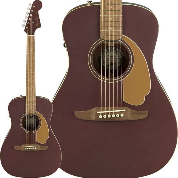 Fender Acoustics Malibu Player (Burgundy Satin) 【数量限定チョイ傷