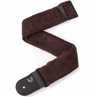 PLANET WAVES 50CR01 Brown Corduroy Woven Guitar Strap