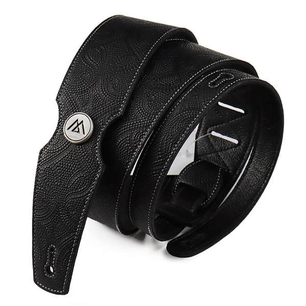 LAMANTA Elegant Tribal 60mm （Black Leather & Silver Parts）［LM03TRN］