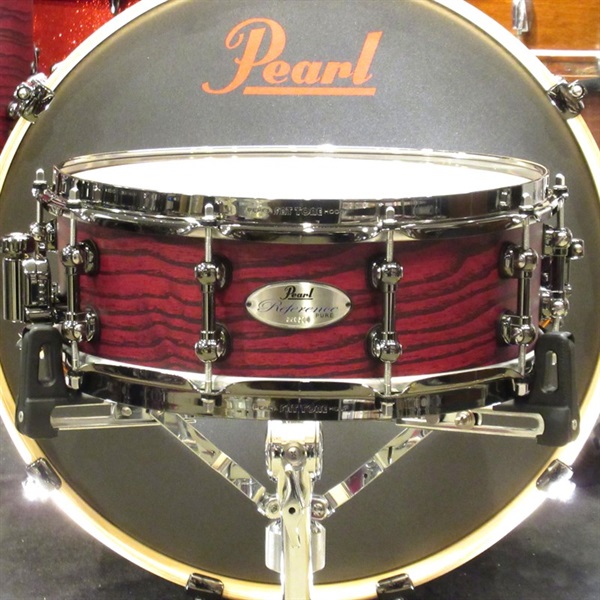 Pearl Reference PURE Snare Drum 14×5 / Scarlet Ash w/Black Nickel ...
