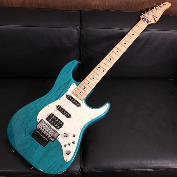 Tom Anderson The Classic FRT Swamp Ash Body Bora Bora Blue SN. 10