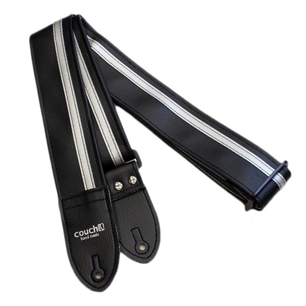 Couch Guitar Strap Racer X Black/Silver