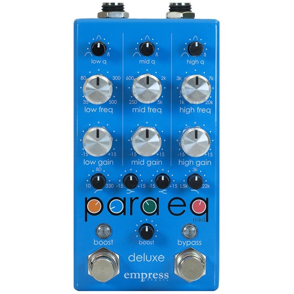 Empress Effects ParaEQ MKII Deluxe [EQ w/ Boost Pedal (Deluxe ...