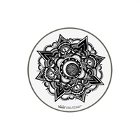 PE-0013-AB-005 [ARTBEAT ARTIST COLLECTION DRUMHEAD - ARIC IMPROTA 13inch / NOCTURNAL BLOOM]