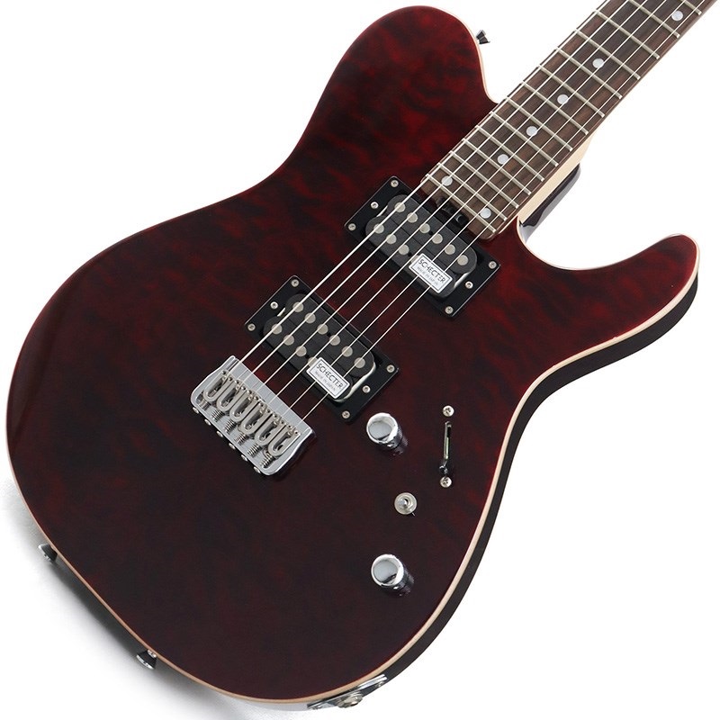 SCHECTER KR-24-2H-FXD (See-thru Red/Rosewood) 【旧定価お買い得