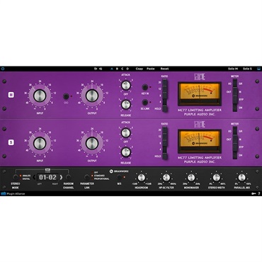 Plugin Alliance 【Plugin Alliance Holiday SALE 2024】Purple Audio MC77(オンライン納品)(代引不可)