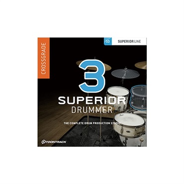 TOONTRACK SUPERIOR DRUMMER 3 CROSSGRADE(オンライン納品)(代引不可)