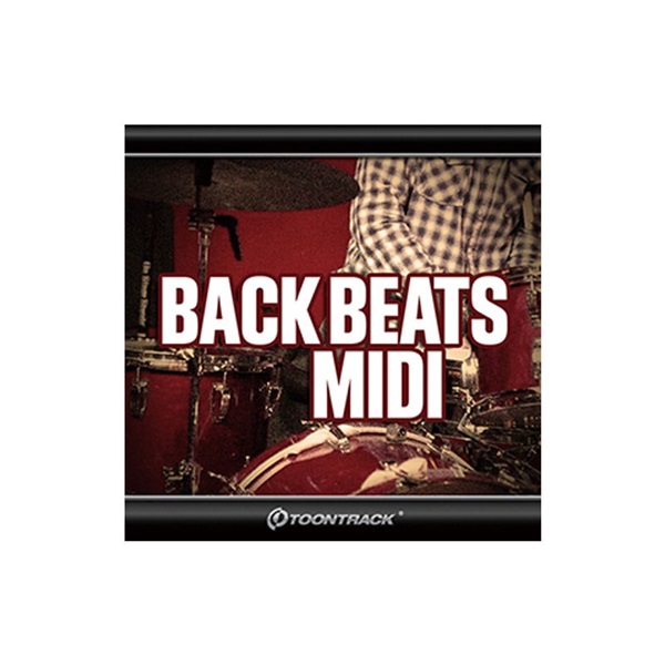 TOONTRACK DRUM MIDI - BACK BEATS(オンライン納品)(代引不可)