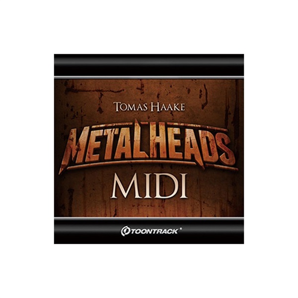 TOONTRACK DRUM MIDI - METALHEADS(オンライン納品)(代引不可)