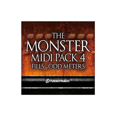 DRUM MIDI - MONSTER MIDI PACK 4 FILLS & ODD METERS(オンライン納品専用)※代引きはご利用いただけません