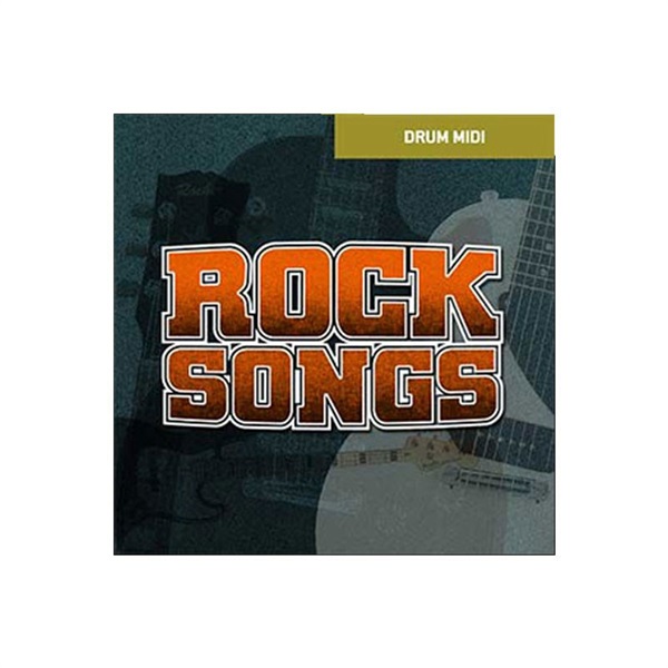 TOONTRACK DRUM MIDI - ROCK SONGS(オンライン納品専用)(代引不可