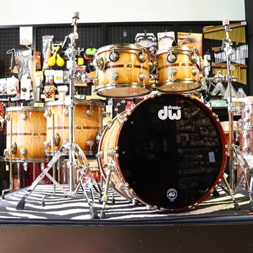 DW’s 50th Anniversary Limited Edition 6 Piece Drum Set [22BD，10&12TT，14&16FT，14SD] / Burnt Toast Burst Lacquer Finish