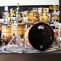 DW’s 50th Anniversary Limited Edition 6 Piece Drum Set [22BD，10&12TT，14&16FT，14SD] / Burnt Toast Burst Lacquer Finish