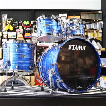 TAMA Starclassic Walnut/Birch 4pc Drum Kit [WBS42S-LOR，Lacquer Ocean Blue Ripple]【店頭入荷！】