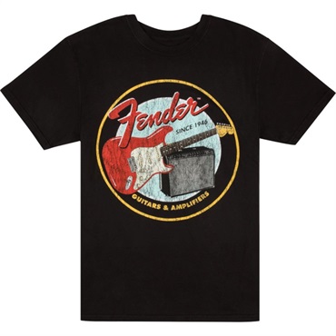 FENDER(R) 1946 GUITARS & AMPLIFIERS T-SHIRTS VINTAGE BLACK (Mサイズ) (#9193122406)