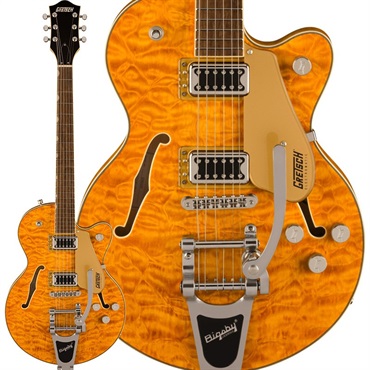 G5655T-QM Electromatic Center Block Jr. Single-Cut Quilted Maple with Bigsby (Speyside)