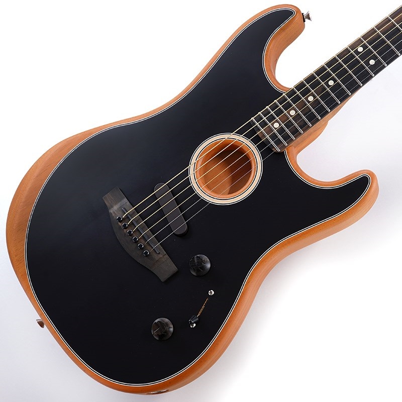 Fender USA American Acoustasonic Stratocaster (Black) 【旧価格品