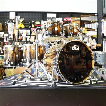 dw Collector's Pure Maple 5pc Drum Kit [BD22，FT16&14，TT12&10 / Exotic (Ivory Ebony)]