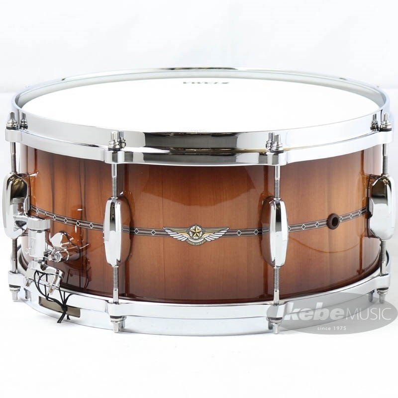 TAMA STAR Mahogany Snare Drum 14×6.5 - Tineo outer ply [THS1465S-CTB] 【限定品/店頭展示特価品】