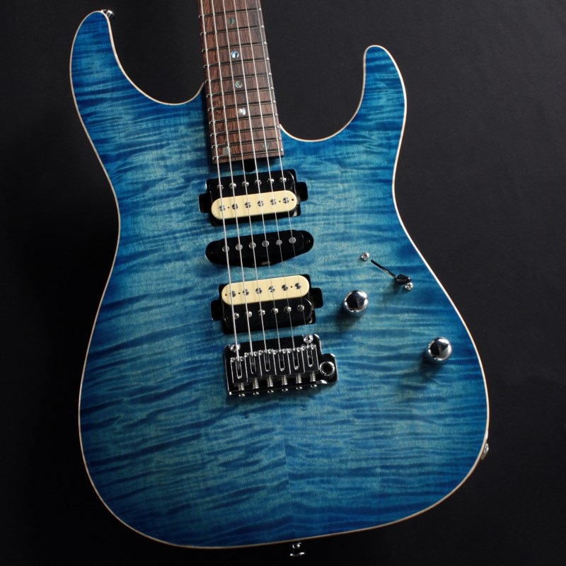 T's Guitars DST-Pro 24 Flame Maple Top Mahogany Limited (Light