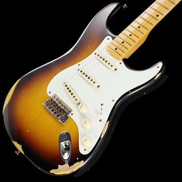 2021 Spring Event Limited Edition Re-Order 1957 Stratocaster Wide Faded 2-Color Sunburst【SN.CZ566815】