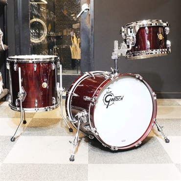 GRETSCH USA Custom 3pc Drum Kit - WALNUT GLOSS [BD18、TT12、FT14] 【店頭入荷！】