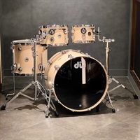 Collector's Santa Monica 4pc Drum Kit [BD22，FT16，TT12＆10][Natural Satin Oil]