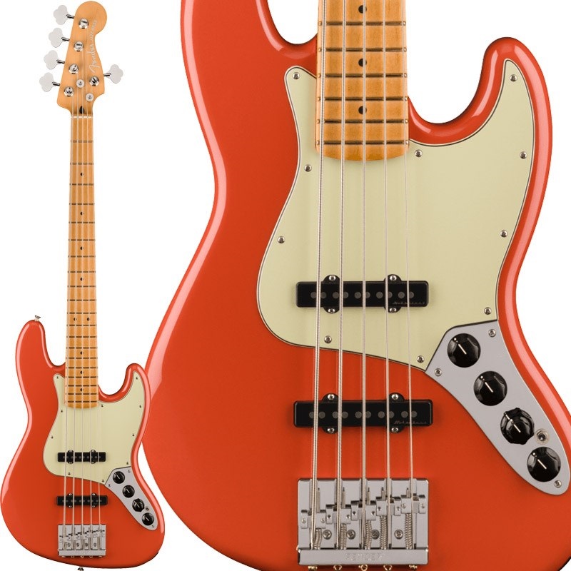 Fender MEX Player Plus Jazz Bass V (Fiesta Red/Maple) ｜イケベ楽器店