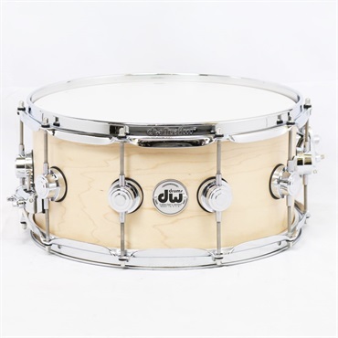 Collector's Pure Maple Snare Drum VLT 14×6.5 / Satin Natural [DW-CLV1465SD/SO-NAT/C]