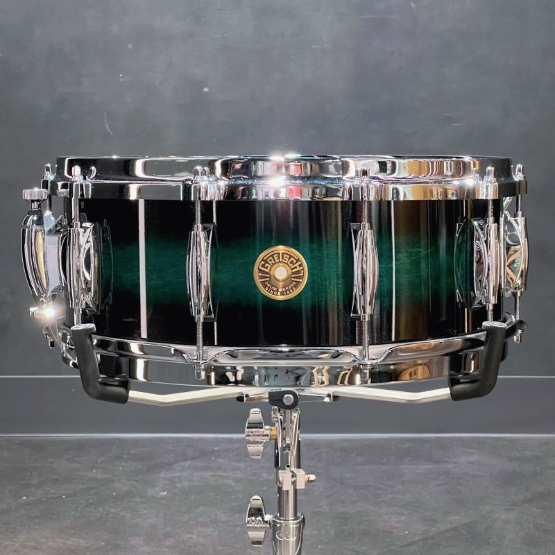 スノーブルー GRETSCH GRETSCH GRGL-5514S-1CL CT [USA Custom Snare Drum 14×5.5  Caribbean Twilight Gloss]