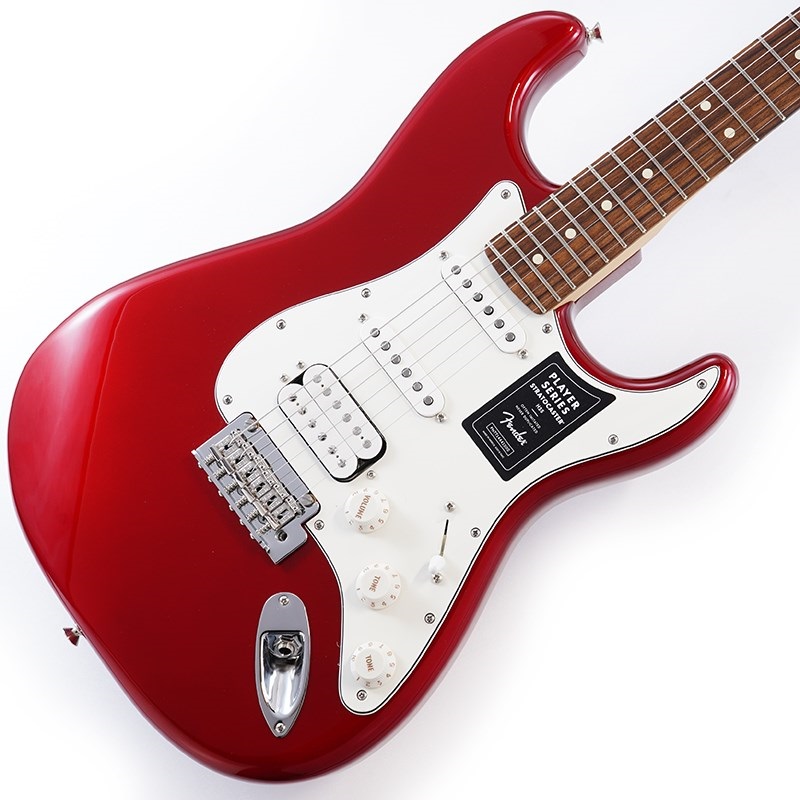 Fender MEX Stratocaster HSS Apple Red/Pau Ferro) [Made In Mexico] ｜イケベ楽器店
