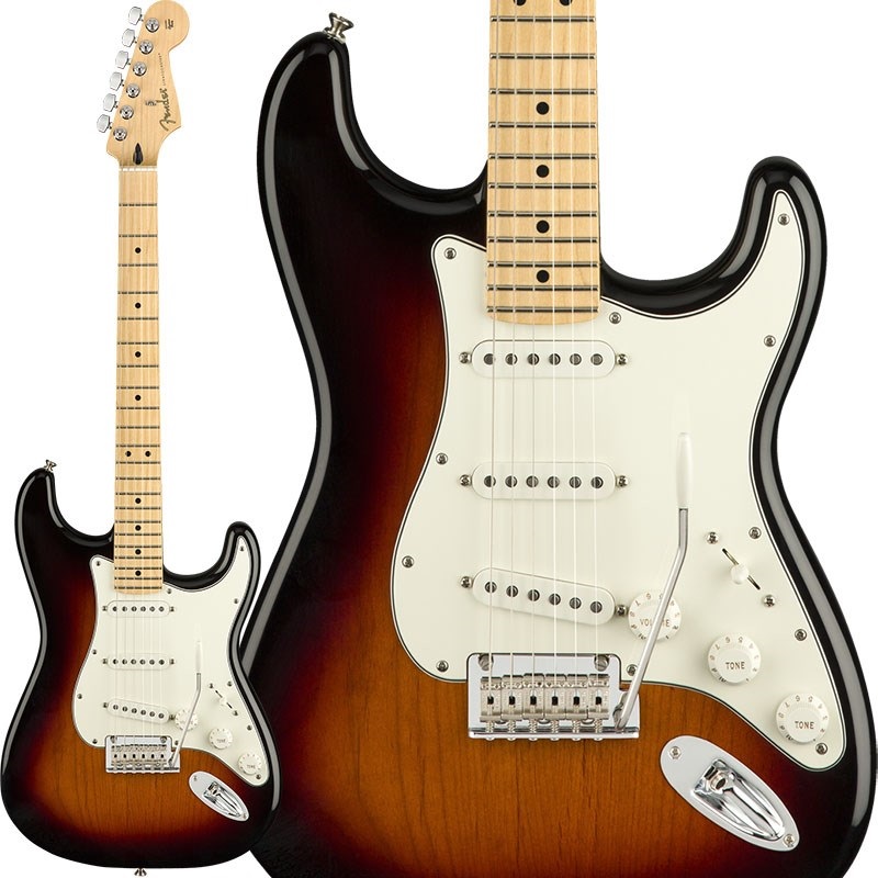 Fender MEX Player Stratocaster (3-Color Sunburst/Maple) [Made In Mexico]