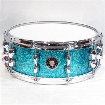 SAKAE OSAKA HERITAGE SD1455MA/M-TC [Maple Snare Drum 14''×5.5'' - Turquoise Champagne]