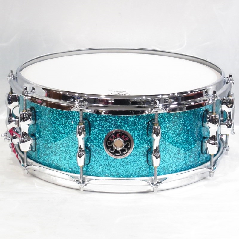 SAKAE OSAKA HERITAGE Maple Snare Drum 14×5.5 / Turquoise Champagne