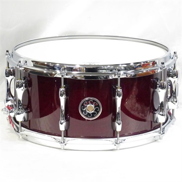 SAKAE OSAKA HERITAGE SD1465MA/M-WIN [Maple Snare Drum 14''×6.5''‐ Wine]