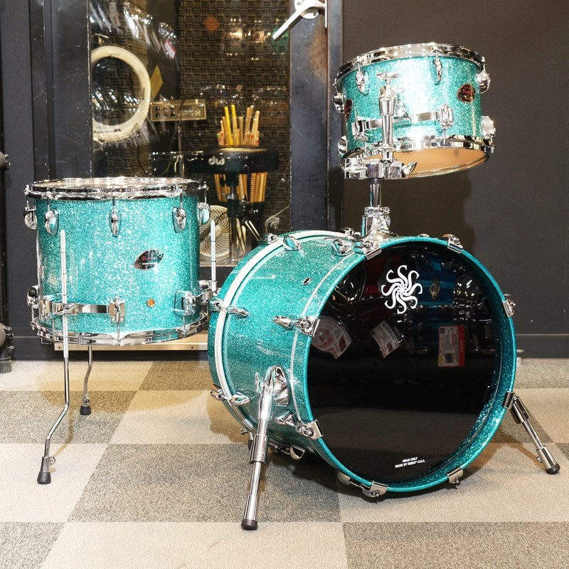 SAKAE OSAKA HERITAGE Evolved 3pc Drum Set / Turquoise Champagne