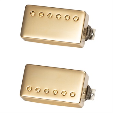 Gibson Custombucker (Matched Set，Double Black，True Historic Gold 