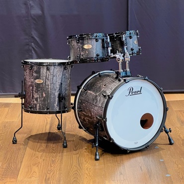 Pearl Reference One 4pc Drum Kit - #824 Satin Charred Oak [BD22