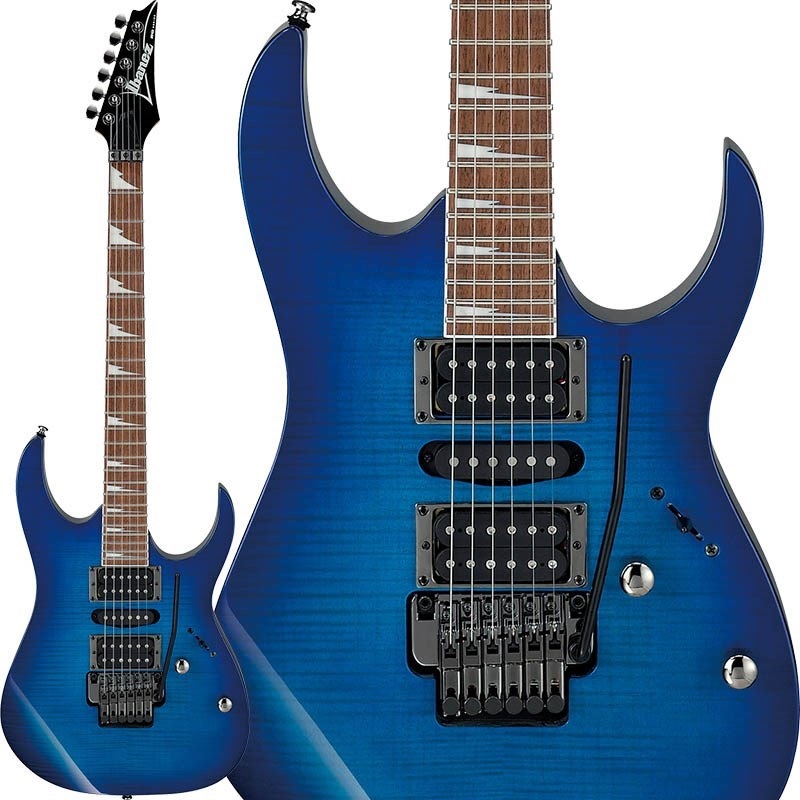 IbanezIbanez RG370DXZ ブルー - ギター