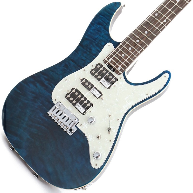 SCHECTER SD-2-24-AL-VTR (See-Thru Blue/Rosewood) ｜イケベ楽器店オンラインストア