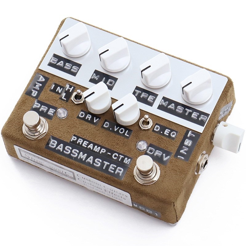 shin's music Bass Master Preamp [BMP-1] w/2SW (Olive Suede