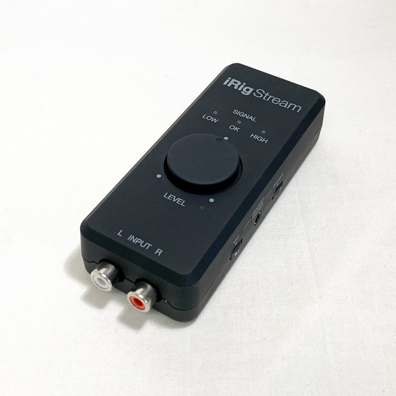 超美品！iRig Stream + 専用ACアダプタとオーディオケーブル-