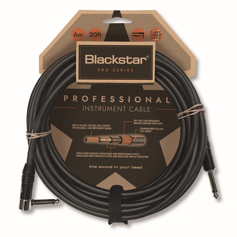 Blackstar Standard Instrument Cable 6m (S/L) ｜イケベ楽器店