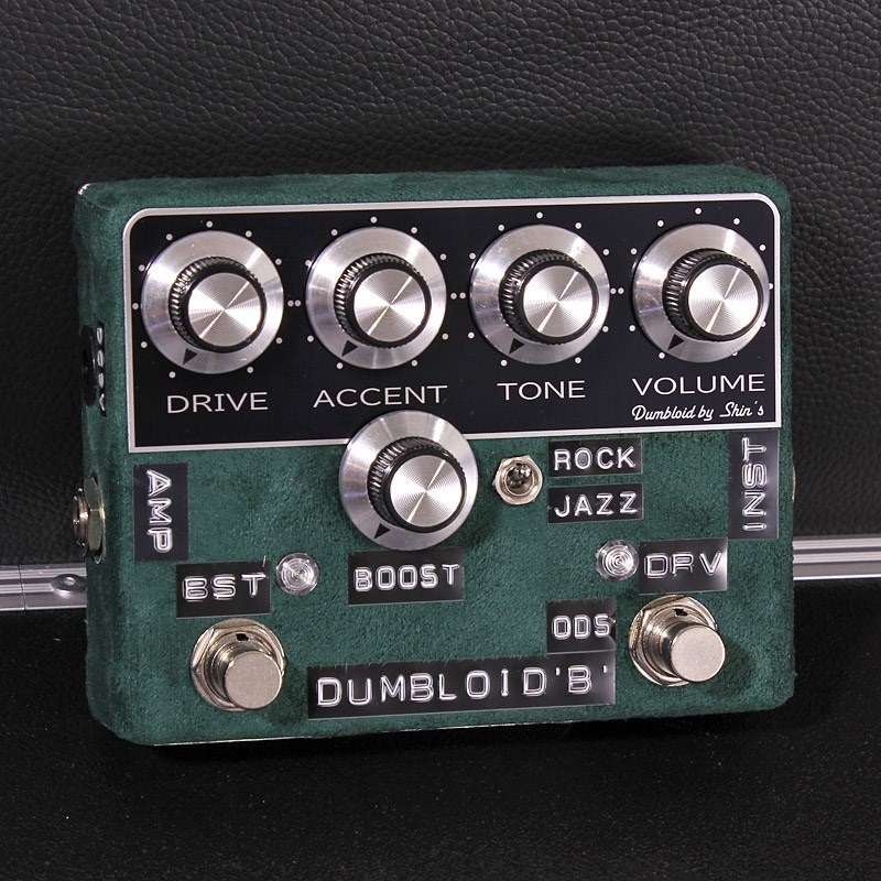 shin's music DUMBLOID B Boost Over Drive Special Green Suede w