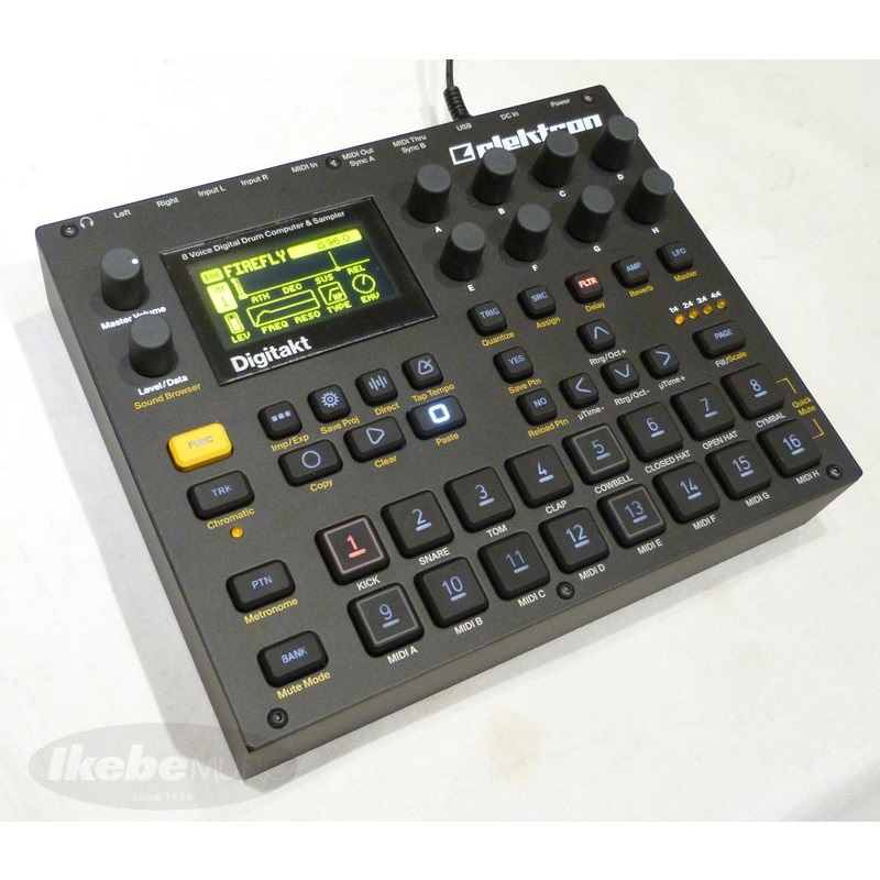 elektron DIGITAKT DDS-8(展示クリアランス超特価) ｜イケベ楽器店