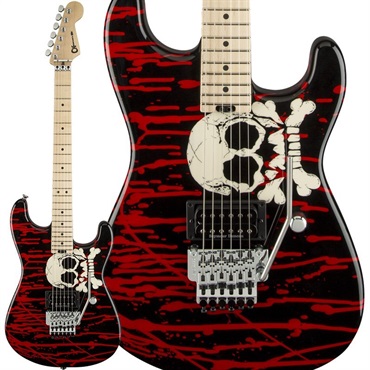 Charvel Warren DeMartini Signature Pro-Mod Blood and Skull